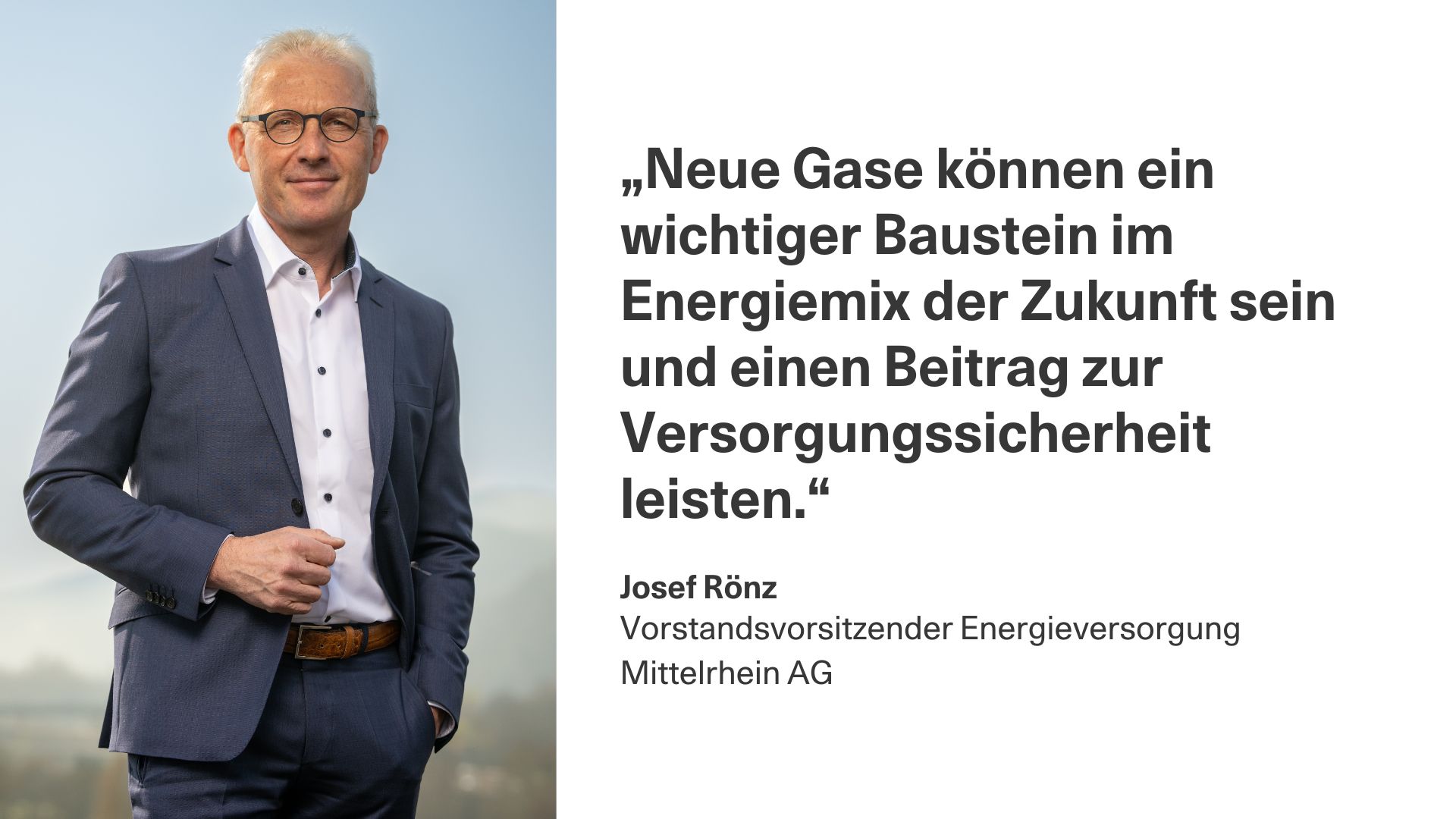 Bild: Vorstandsvorsitzender Energieversorgung Mittelrhein AG