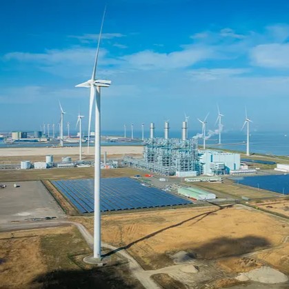 Bild: Magnum power plant, Netherlands, Magnum centrale, RWE
