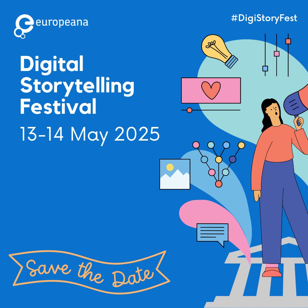A Save the Date for DIGITAL Storytelling Festival, 13-14 May 2025