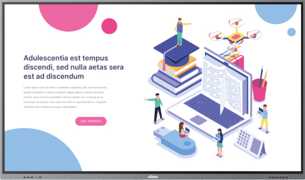 Interaktívny dotykový displej NovoTouch BK65