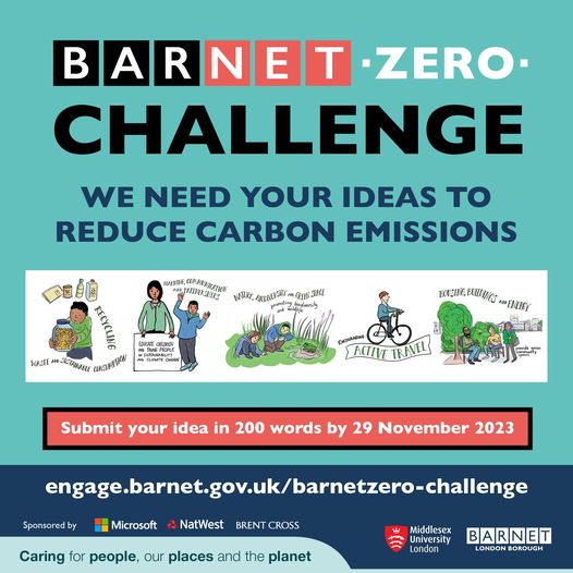 BarNetZero Challenge poster