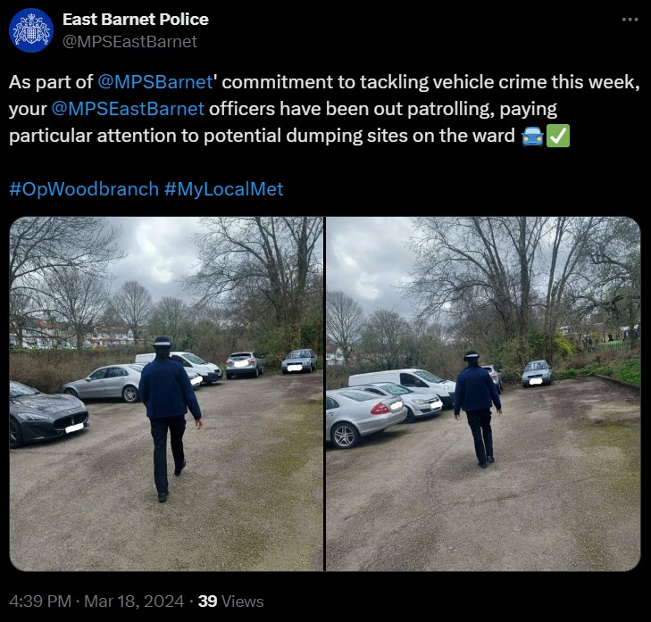 EB Police tweet