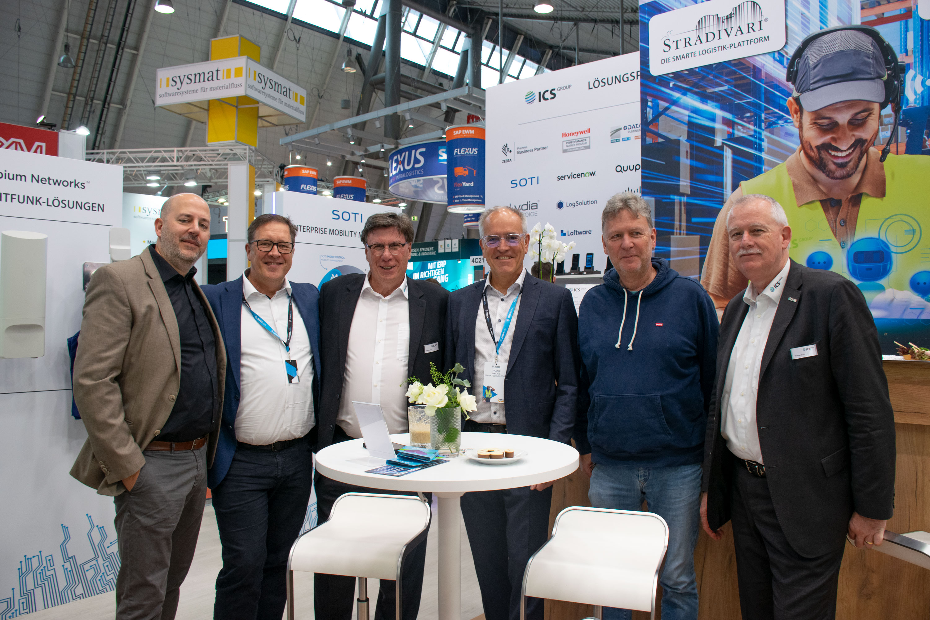 ICS Group und Zebra auf der LogiMAT