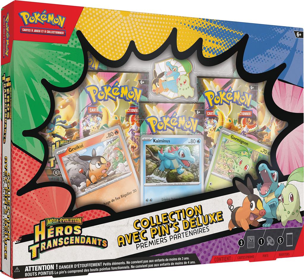 Pokémon - Collection Pin's Deluxe Heros Transcendants