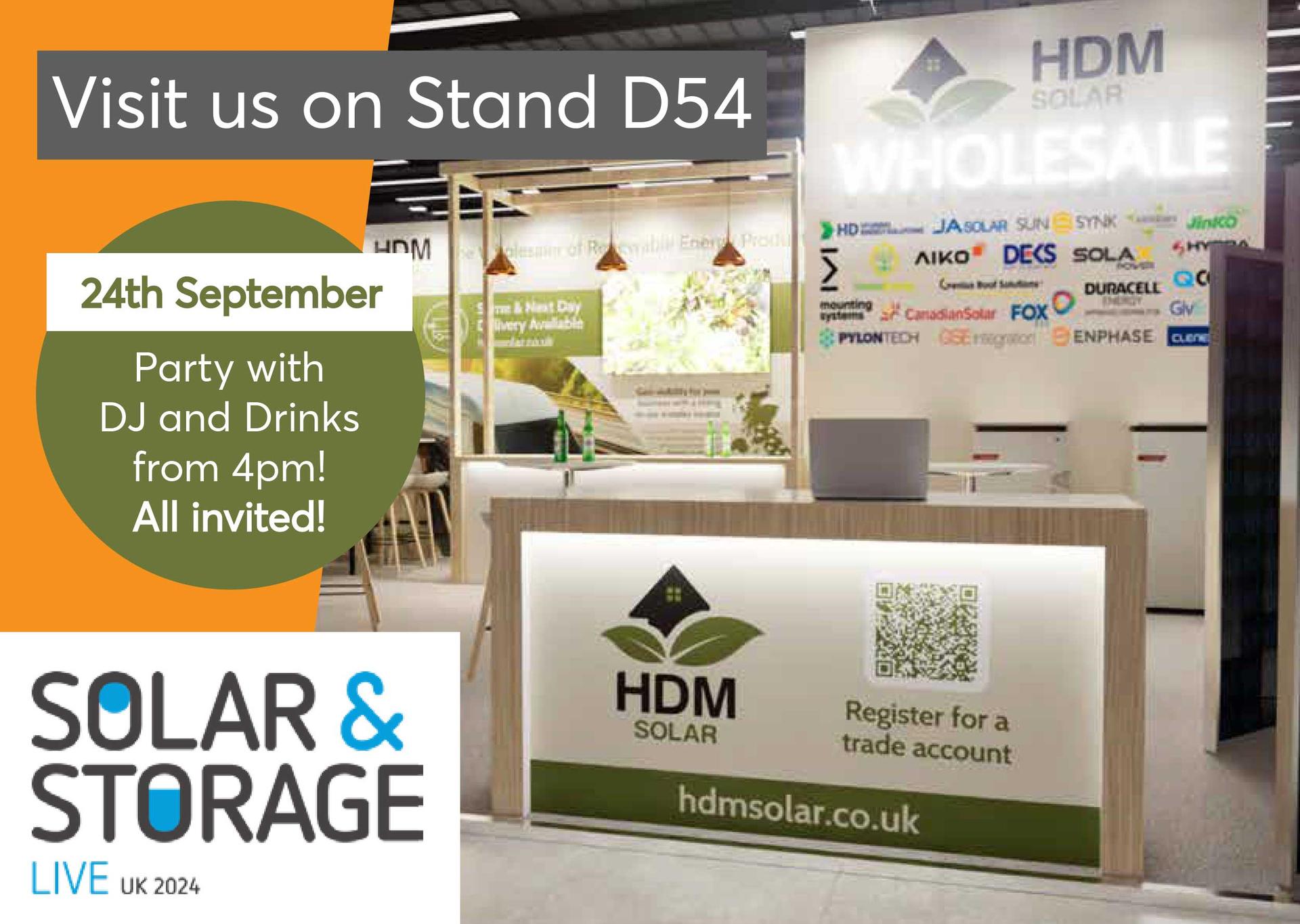 Visit us on Stand D54