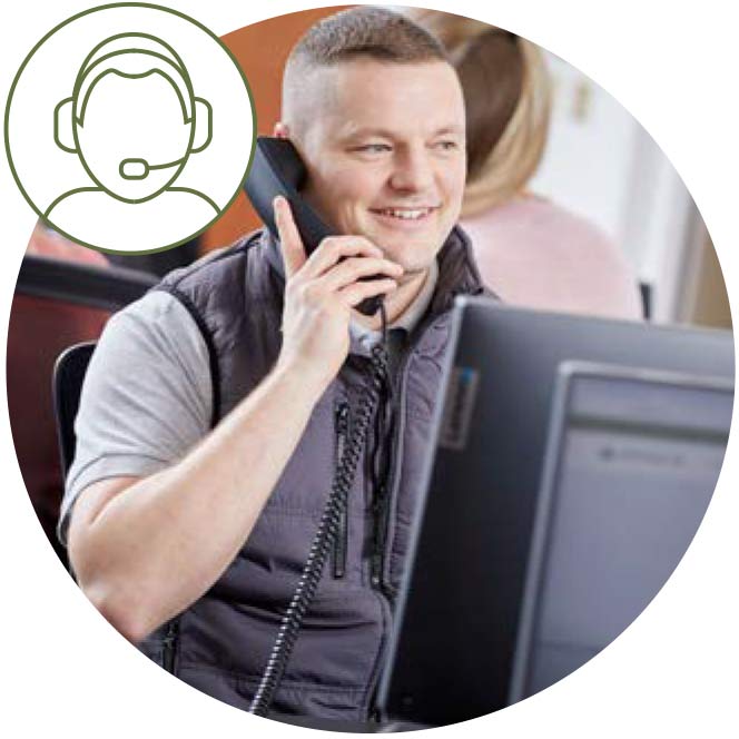 Dedicated Online & Telephone Support