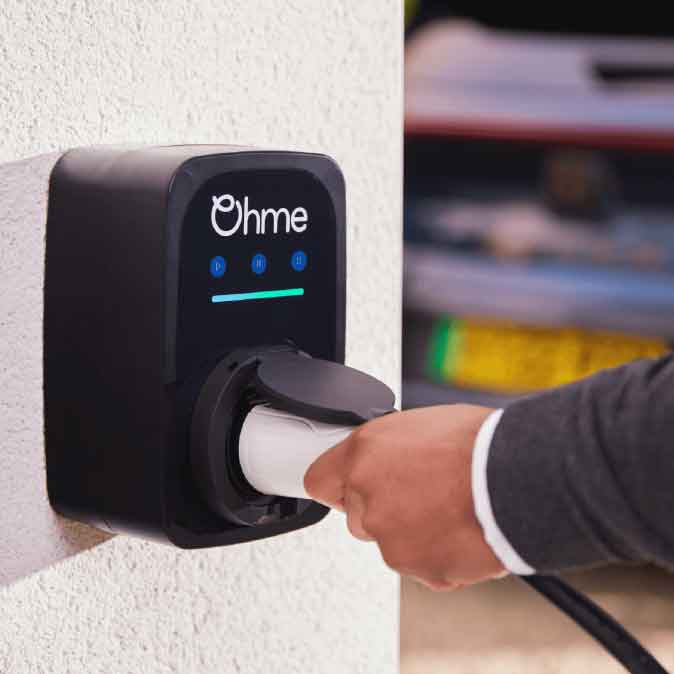 Ohme EV charging pods