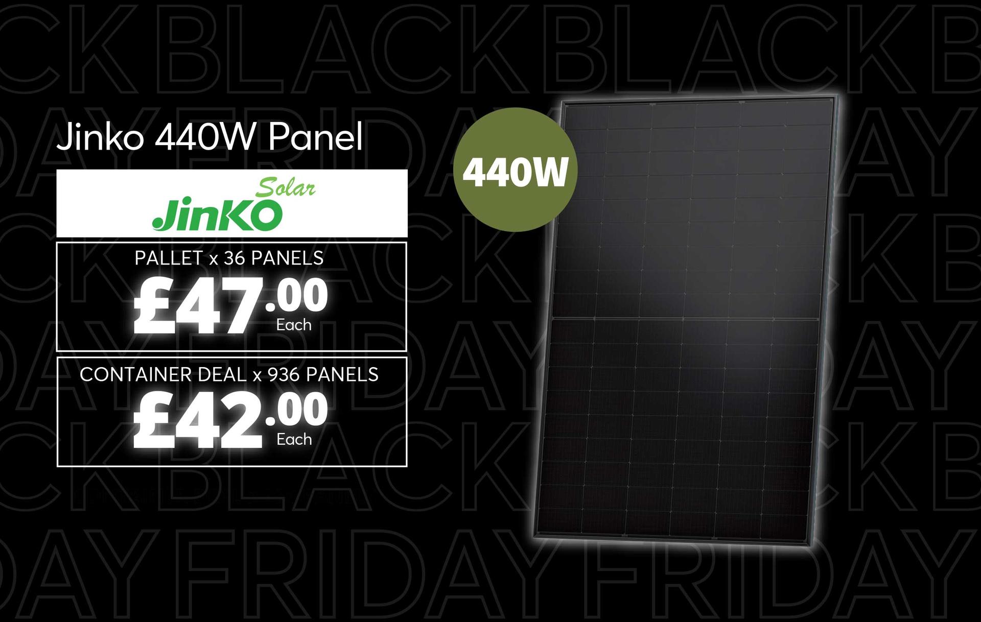 Jinko 440W Panel offers