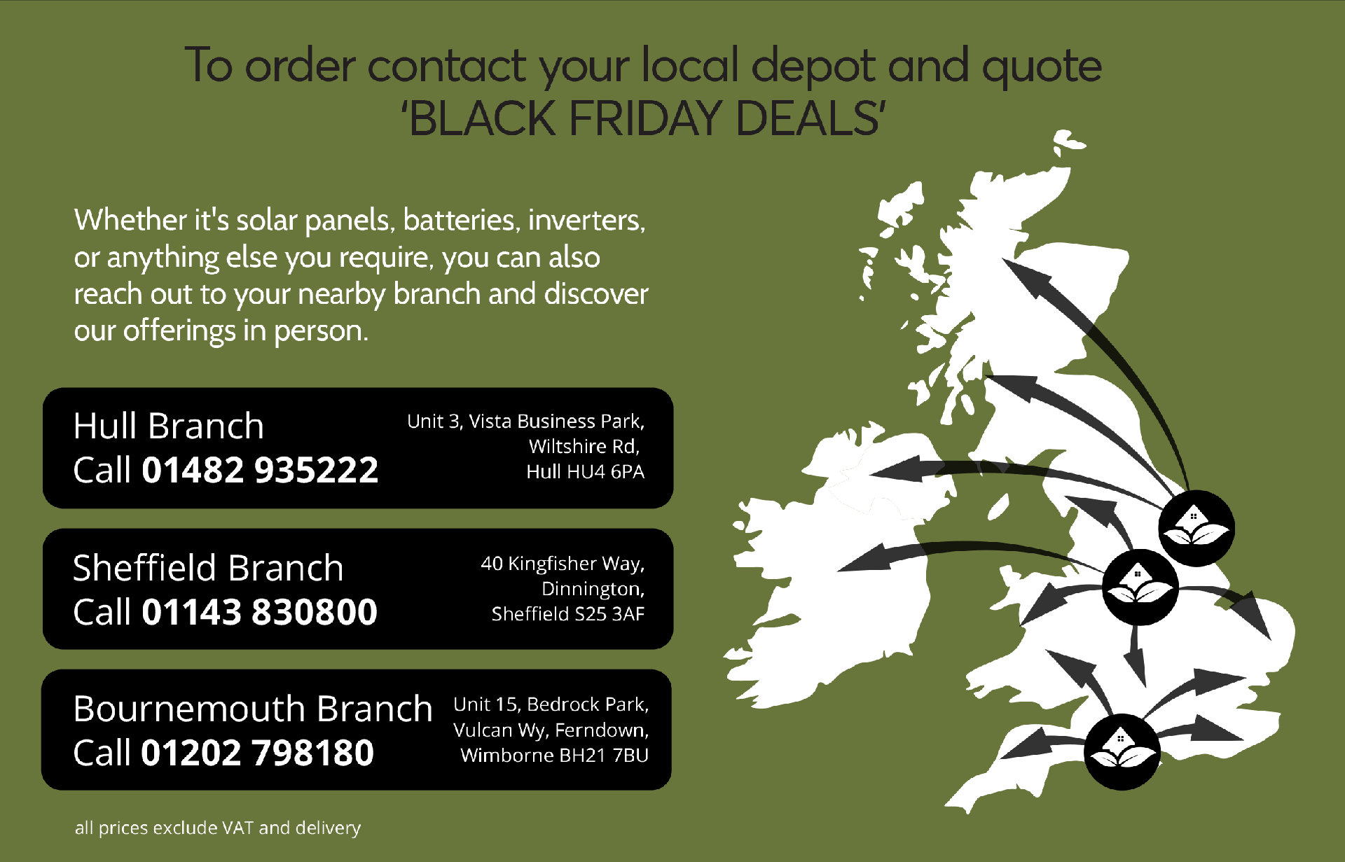 HDM Solar location map