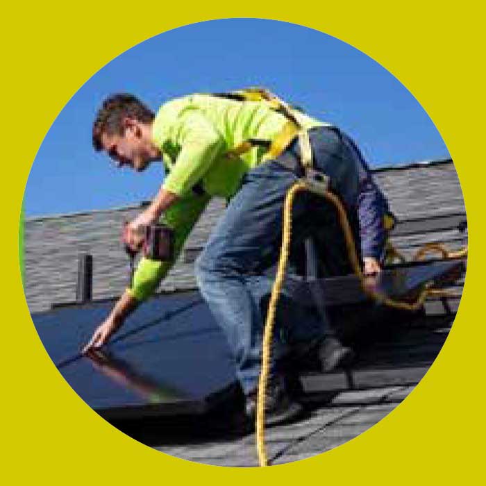 Solar installer