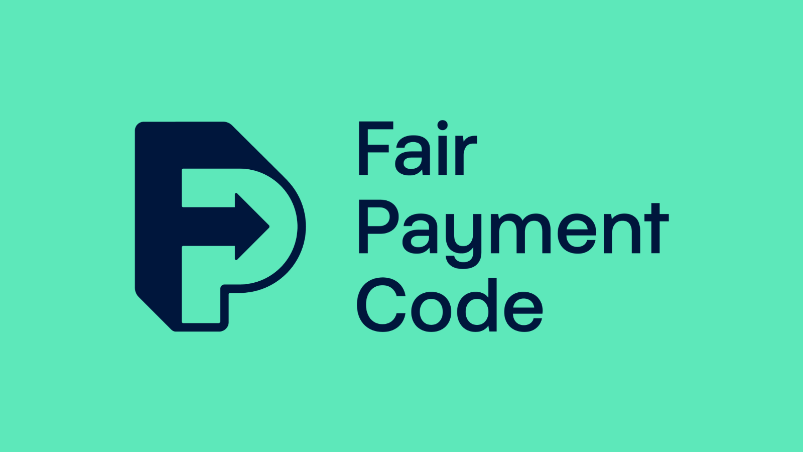 Fair Payment Code Logo.