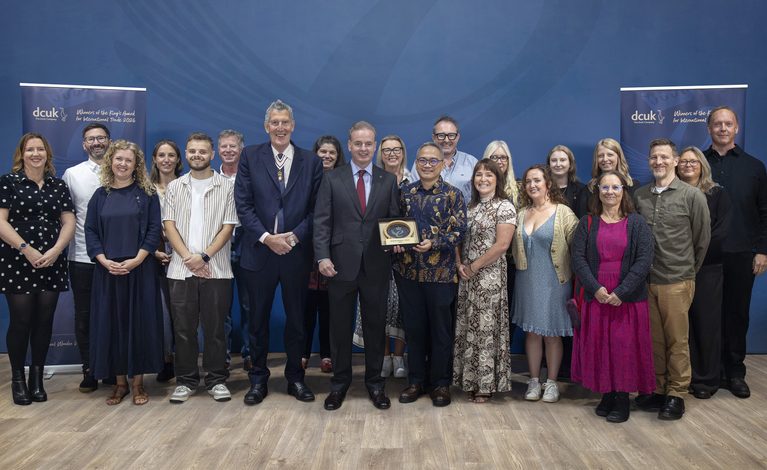 DCUK receives its King's Award for Enterprise