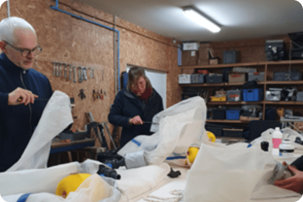 Atelier de reprise du mat&eacute;riel de collecte le 27 janvier 2026 &agrave; Explore (Concarneau)