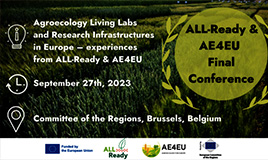 How to put Agroecology Living Labs and Research Infrastructures in practice