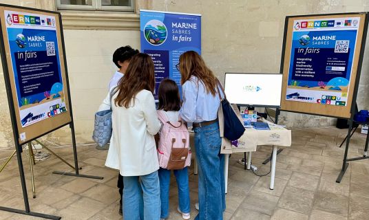 Marine SABRES in Fairs at European Researchers' Night 2025