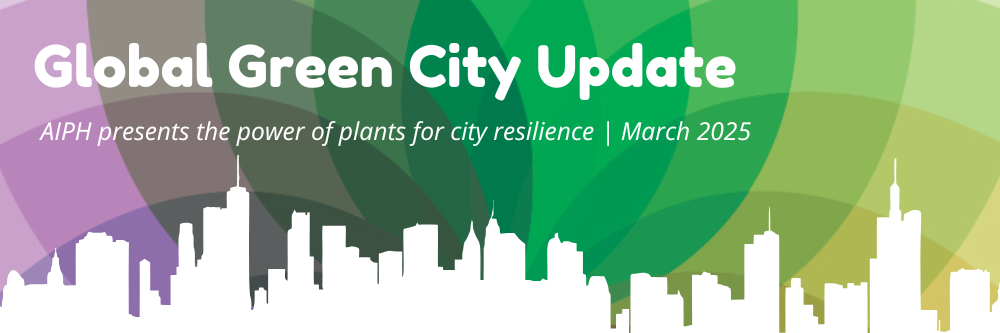 Green City News: The latest news from Green City Initiatives, brought to you by AIPH