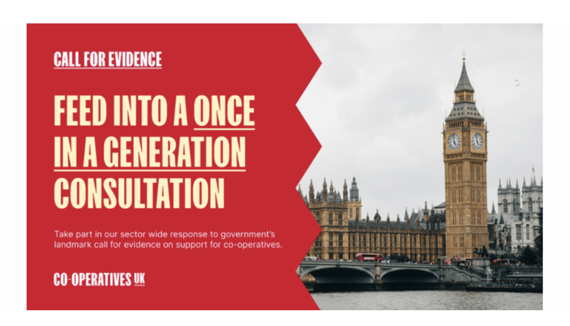 Cooperatives UK Call for Evidence on business support for cooperatives