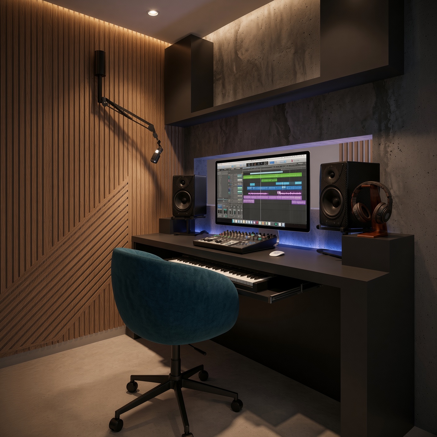SPOT aménagé en studio musique
