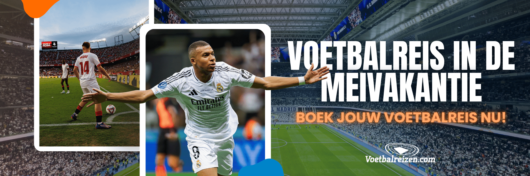 Voetbalreis meivakantie