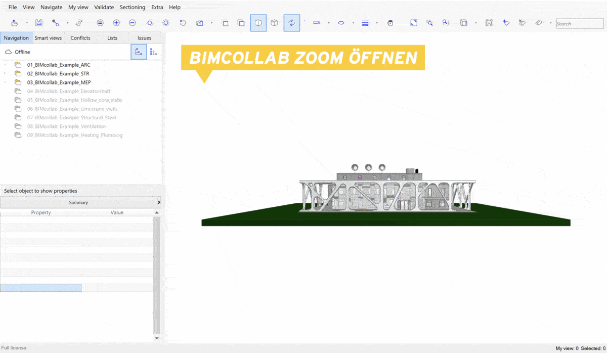 IDS property validation in BIMcollab ZOOM