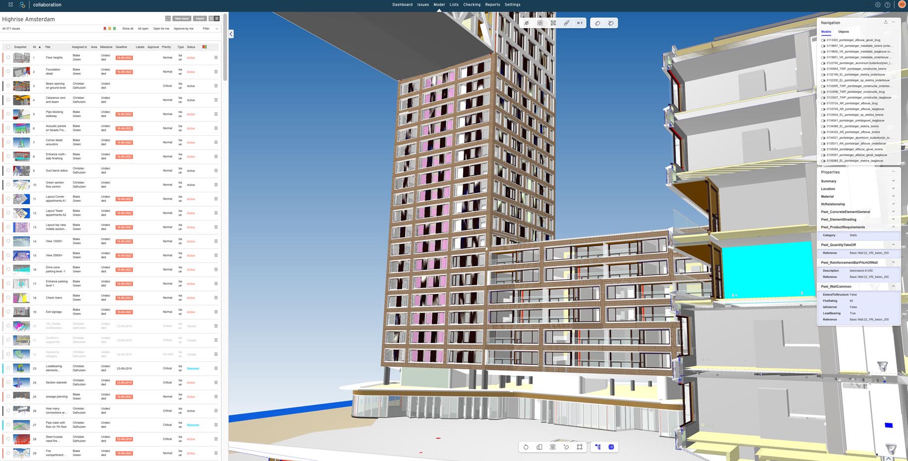 BIMcollab BIM WebViewer