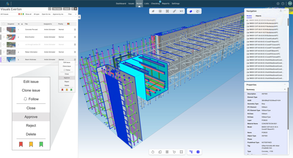 BIMcollab Model WebViewer