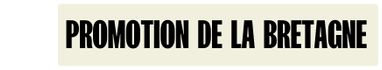 Promotion de la Bretagne