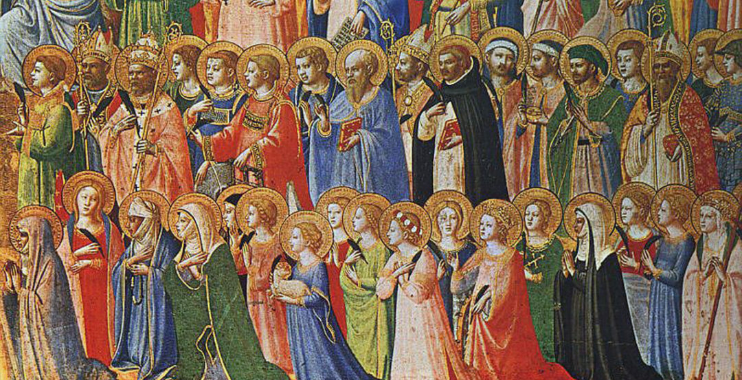 Allerheiligen, schilderij door Fra Angelico