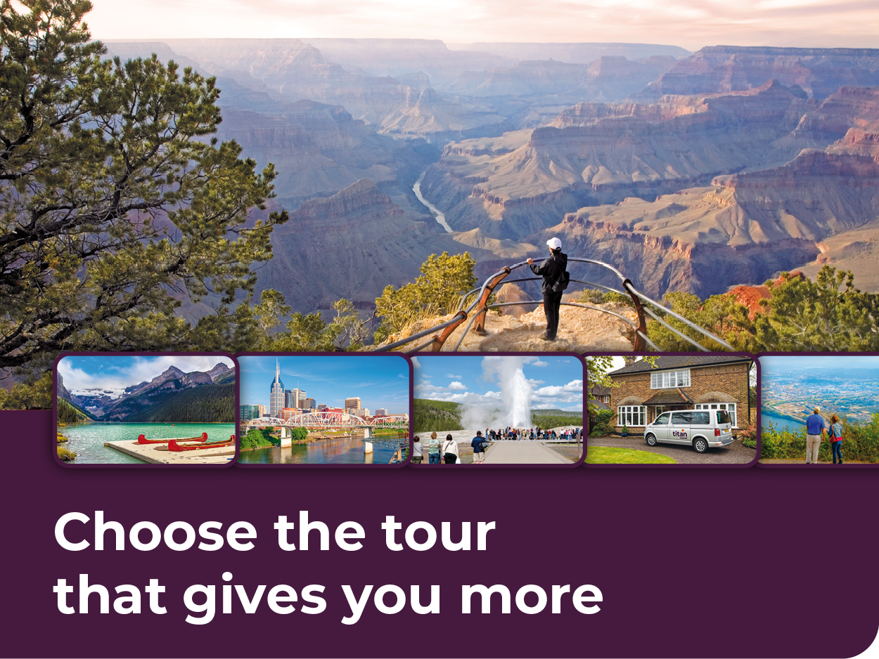 Choose the tour that gives you more