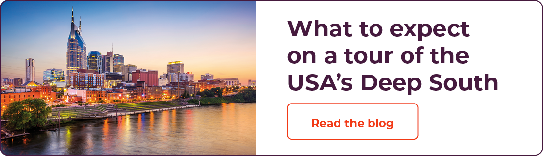What to expect on a tour of the USA's Deep South