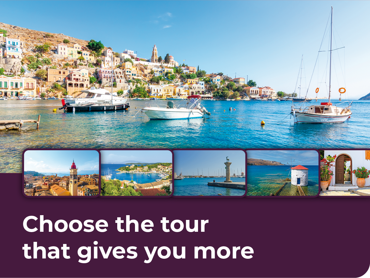 Choose the tour that gives you more