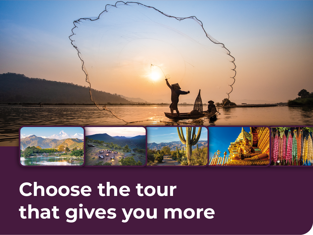 Choose the tour that gives you more