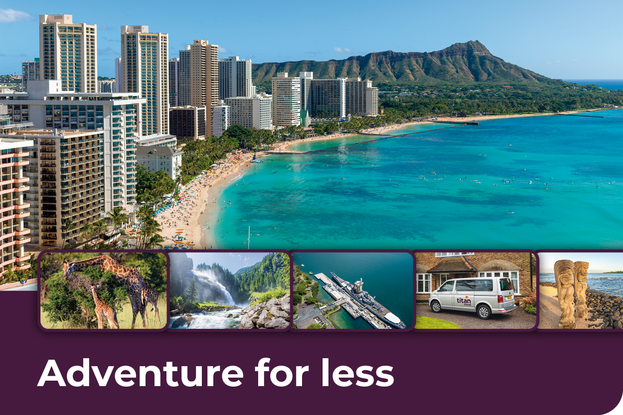 Adventure for less