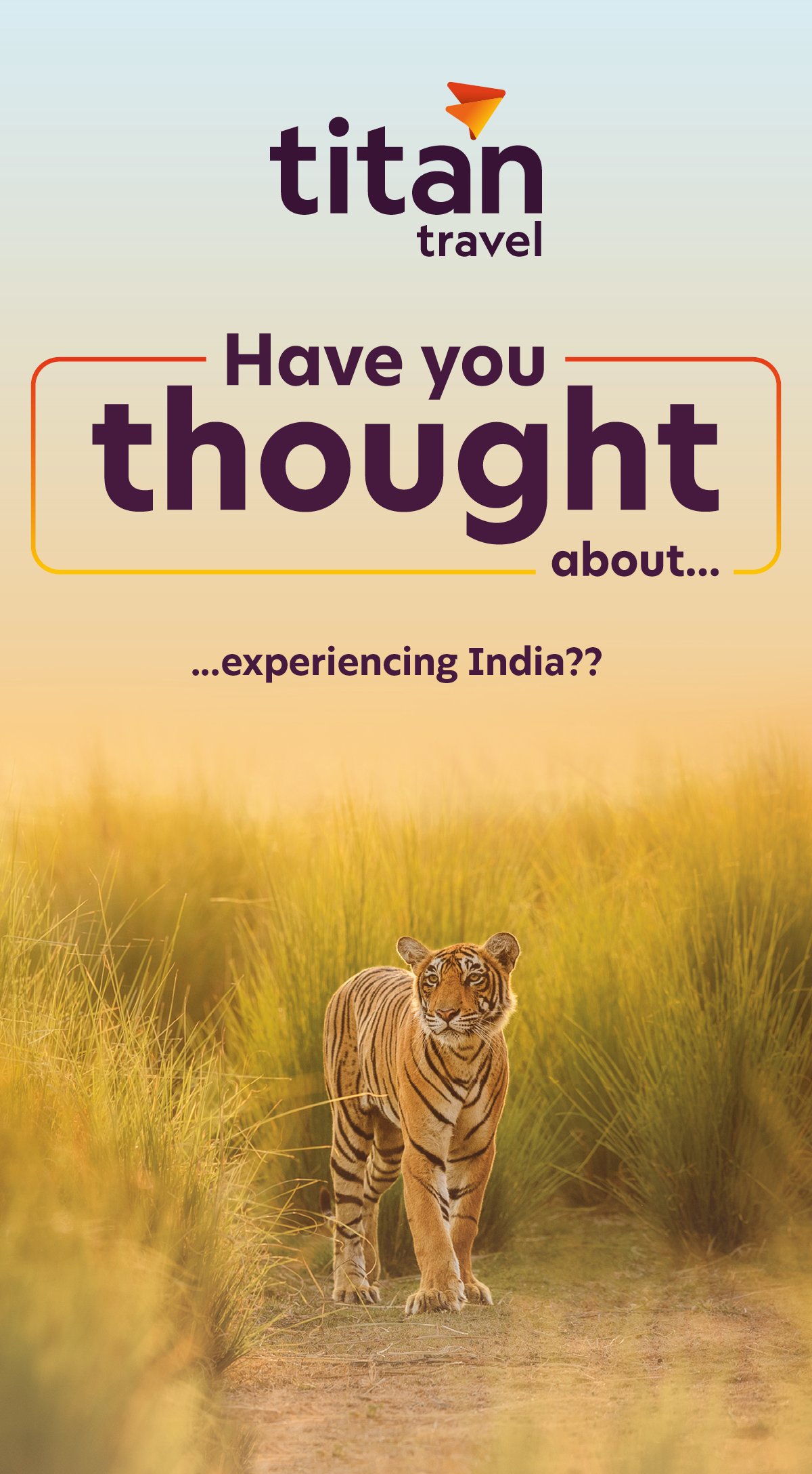 Have you thought about...