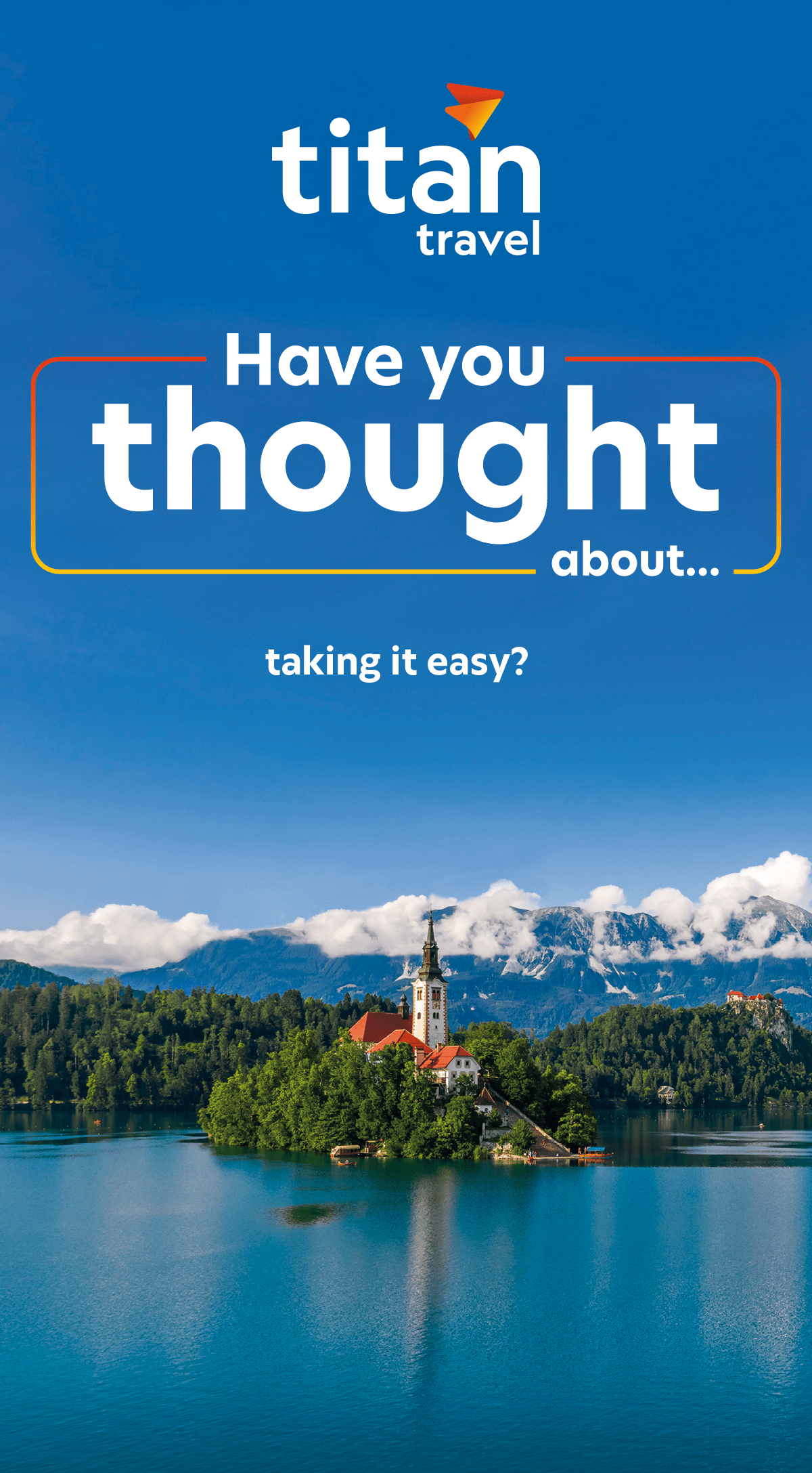 Have you thought about...