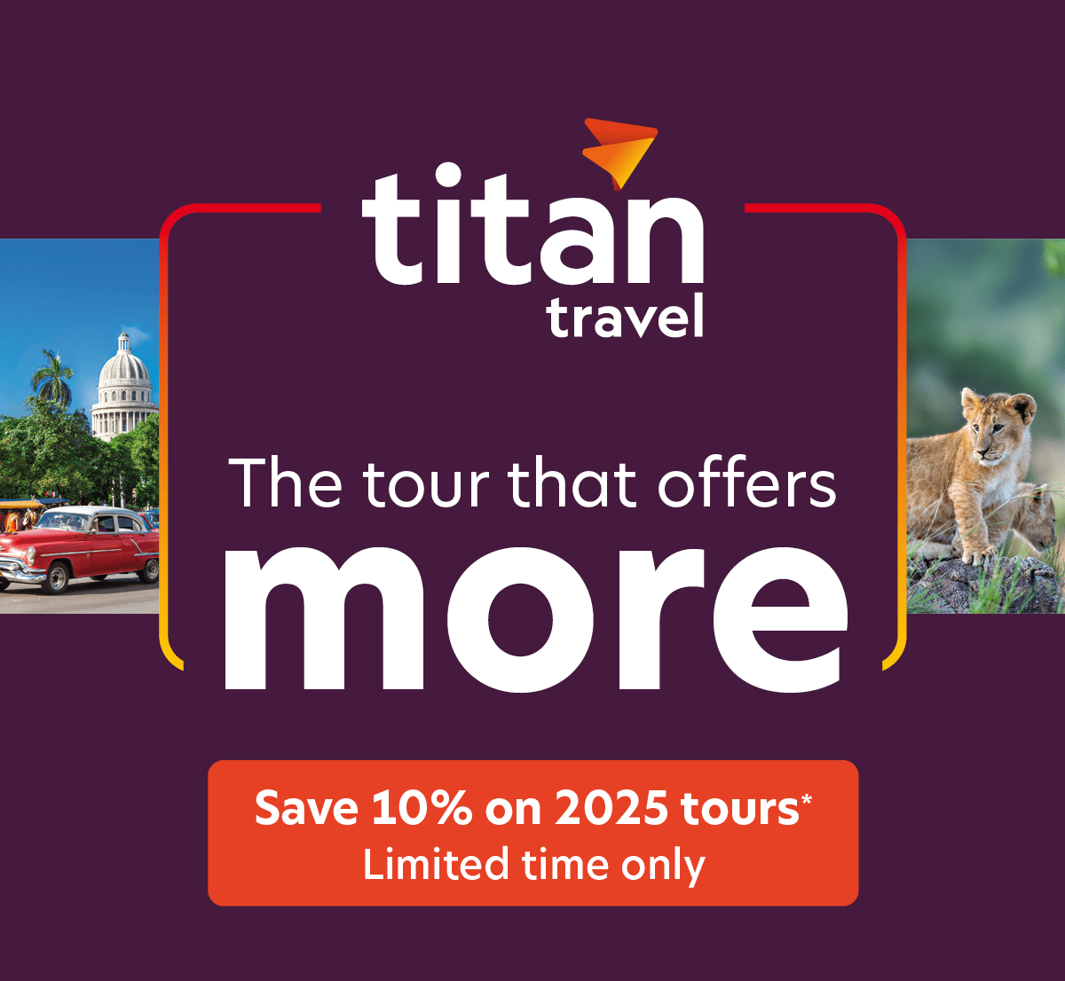 The tour that offers more