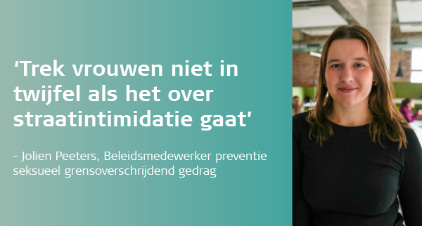 Jolien Peeters, beleidsmedewerker Sensoa